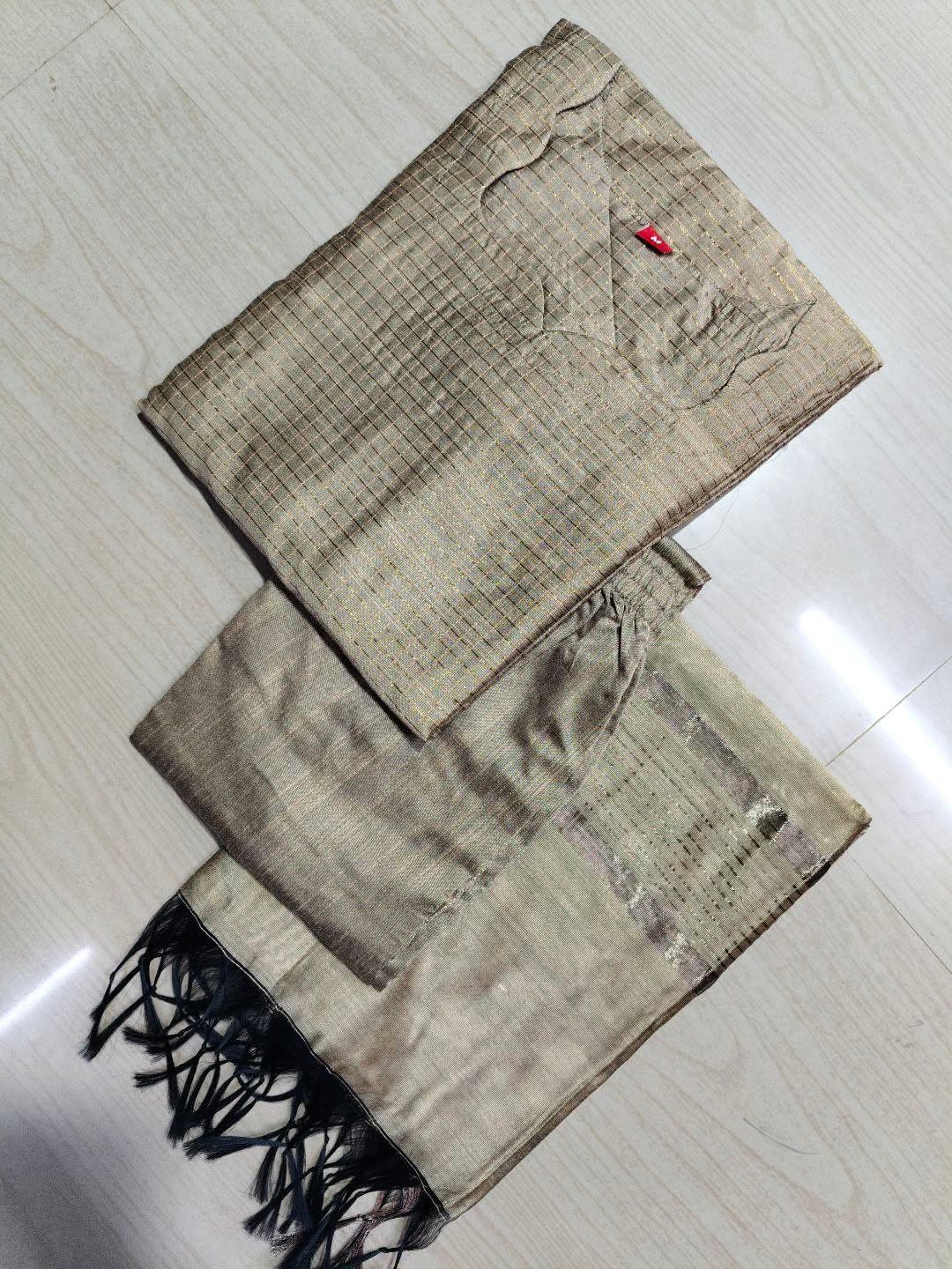 Raw Silk Kurti  Set EW96