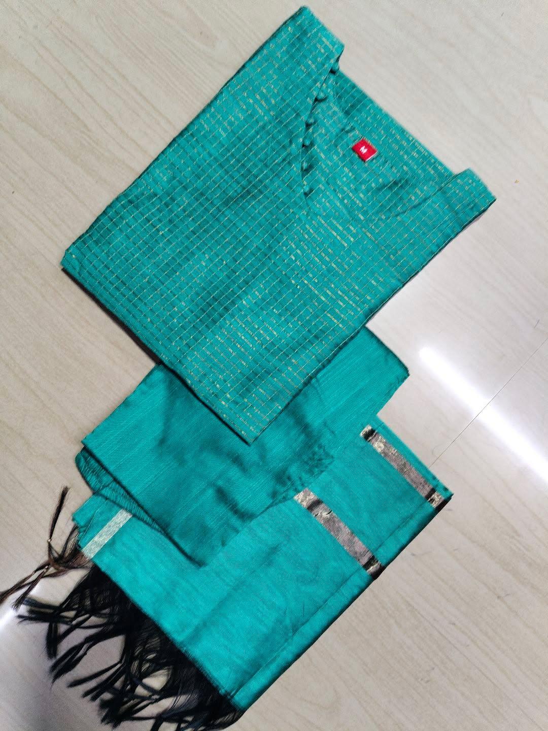Raw Silk Kurti  Set EW99