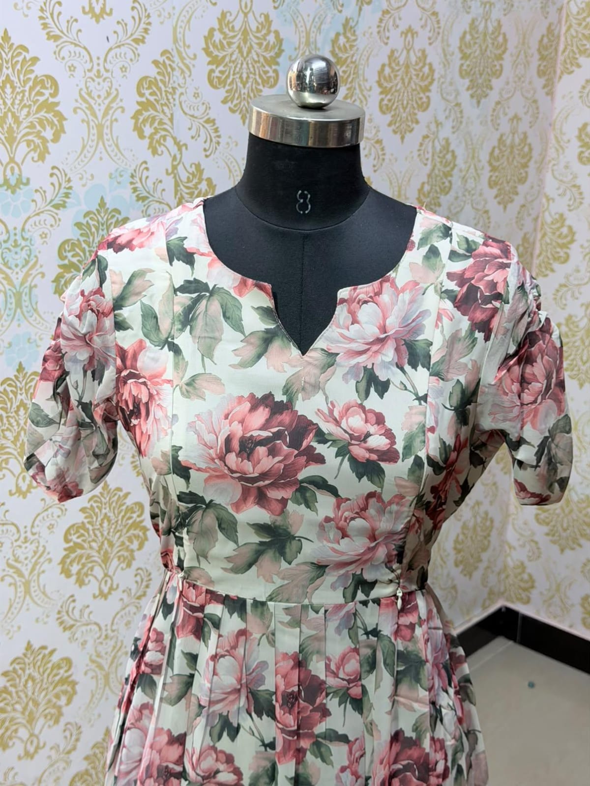 Georgette Feeding Frock FF09