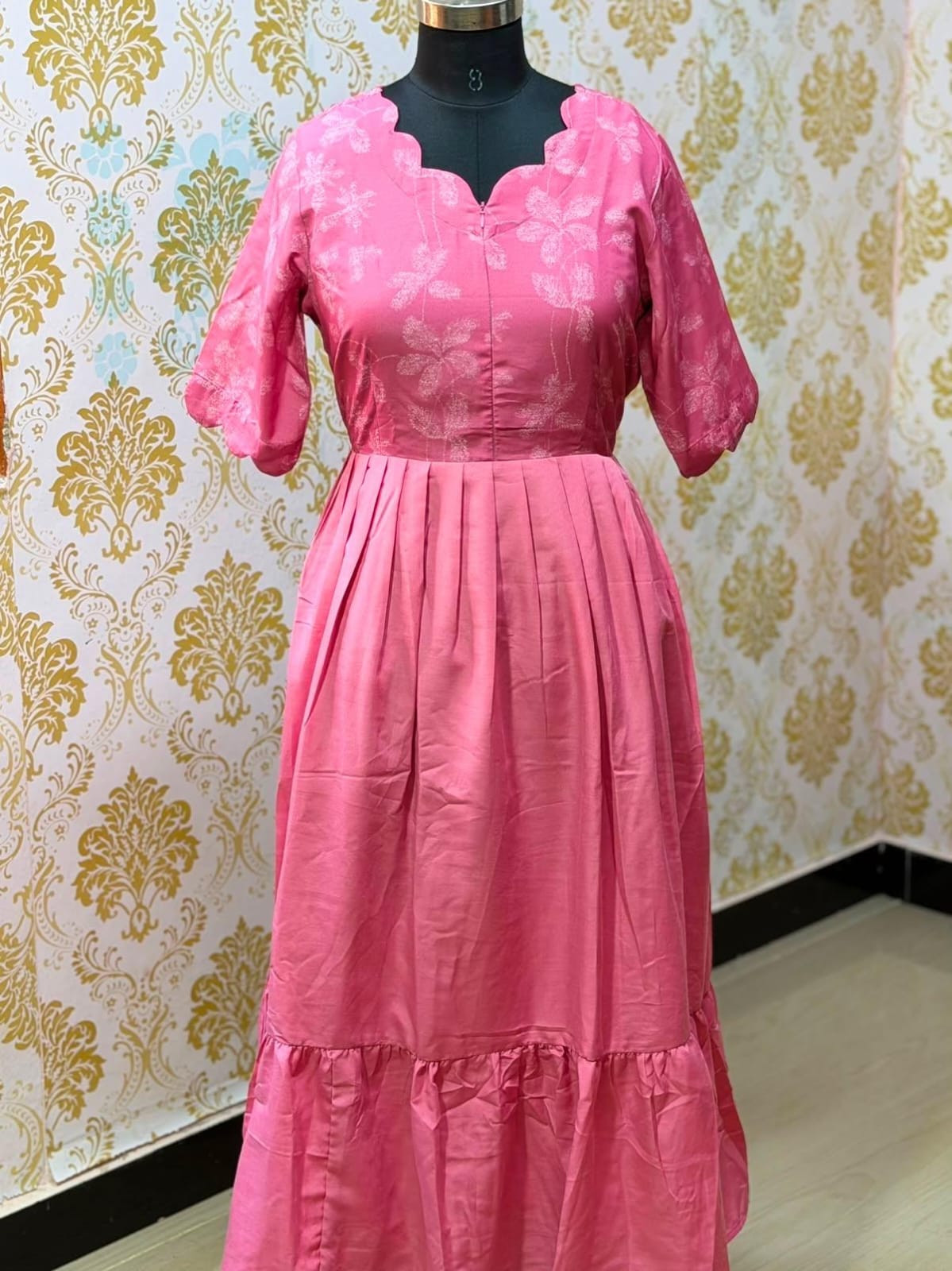 Muslin Feeding Frock GEF09