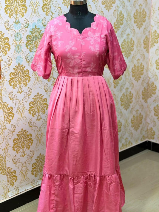 Muslin Feeding Frock GEF09