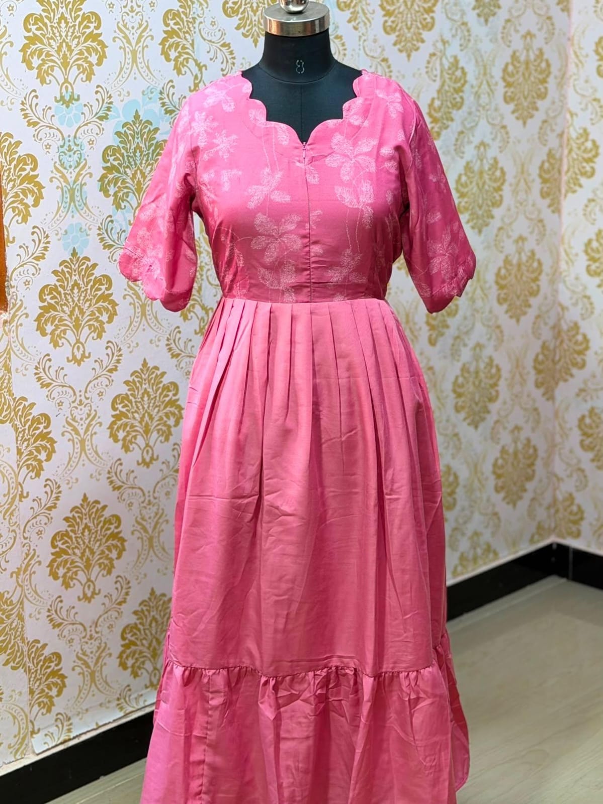Muslin Feeding Frock GEF09