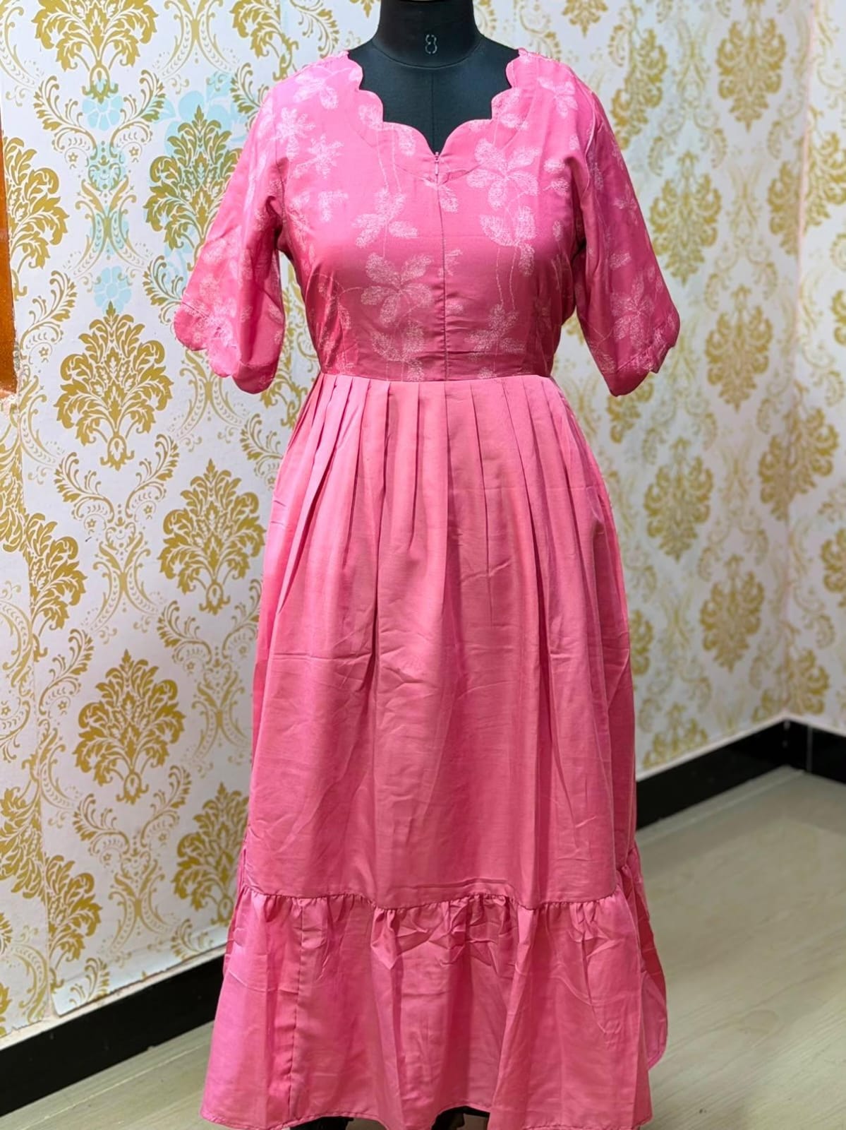 Muslin Feeding Frock GEF09