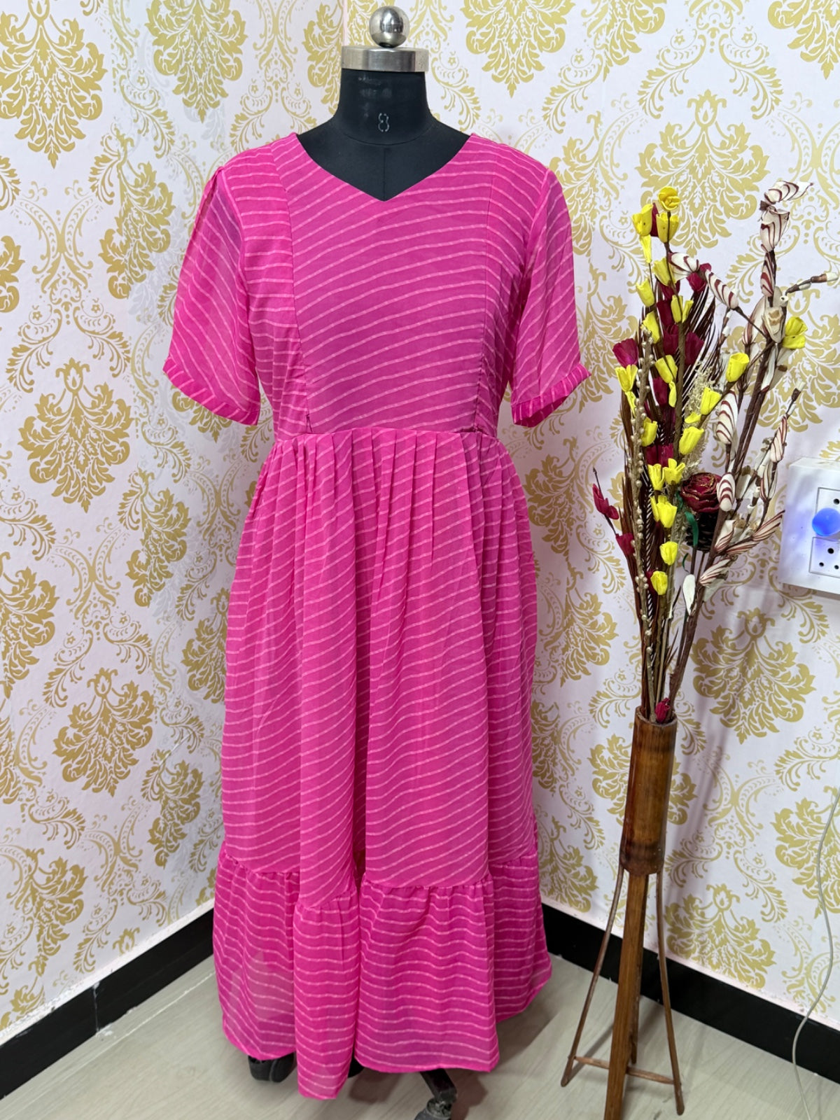 Georgette Feeding Frock GEF09