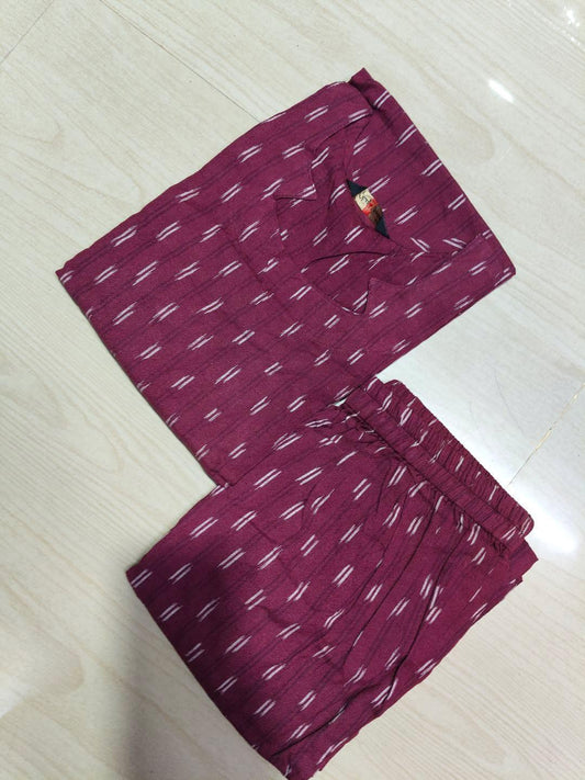 Ikkat Kurti With Phant  CKP09