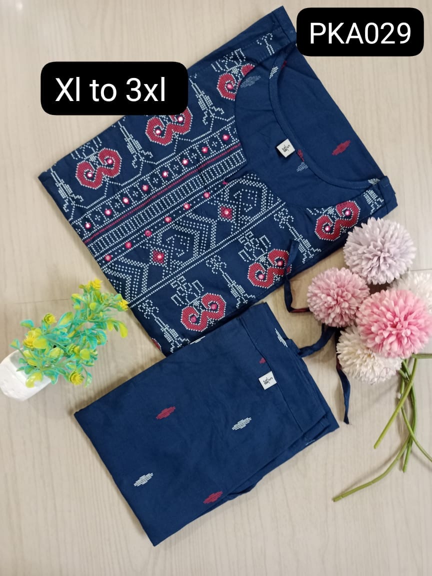 Cotton kurti - PKA029