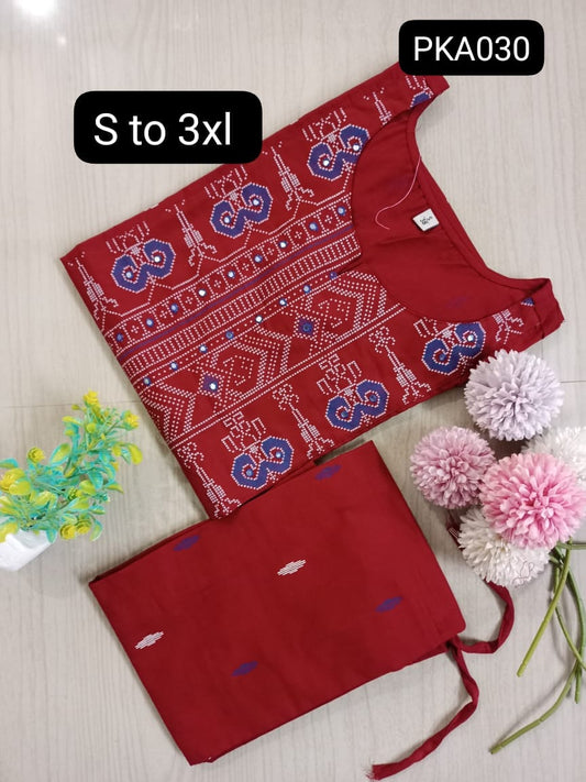 Cotton kurti - PKA030