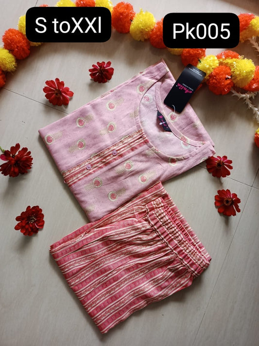 Cotton Capsule Kurti - PK005