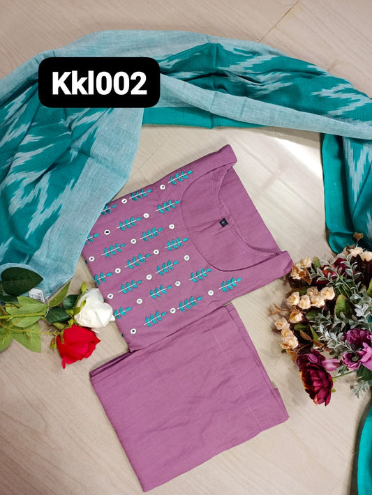 Silk Cotton Kurti -  KKL002