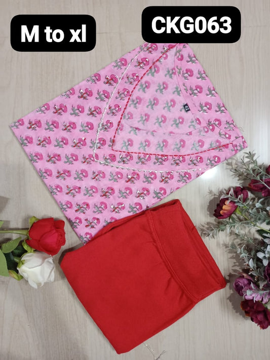 Cotton kurti - CKG063