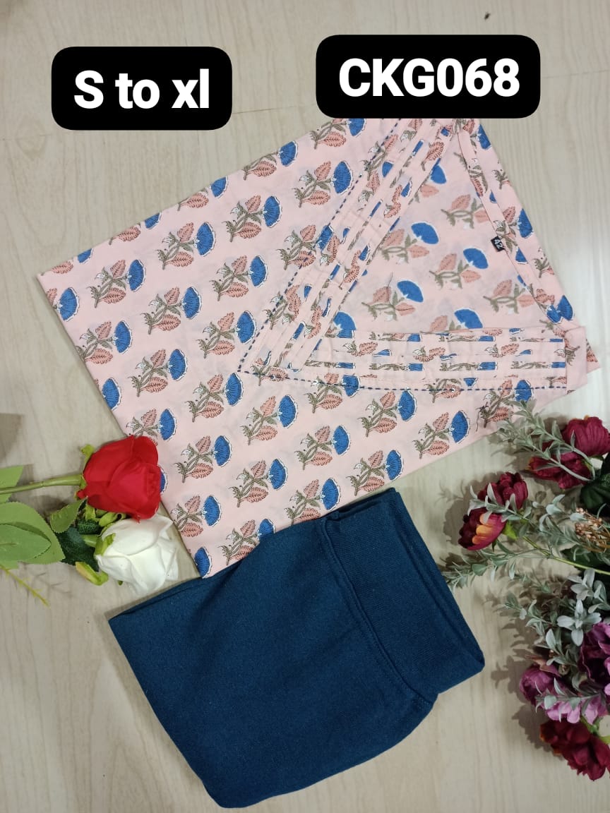 Cotton kurti - CKG068