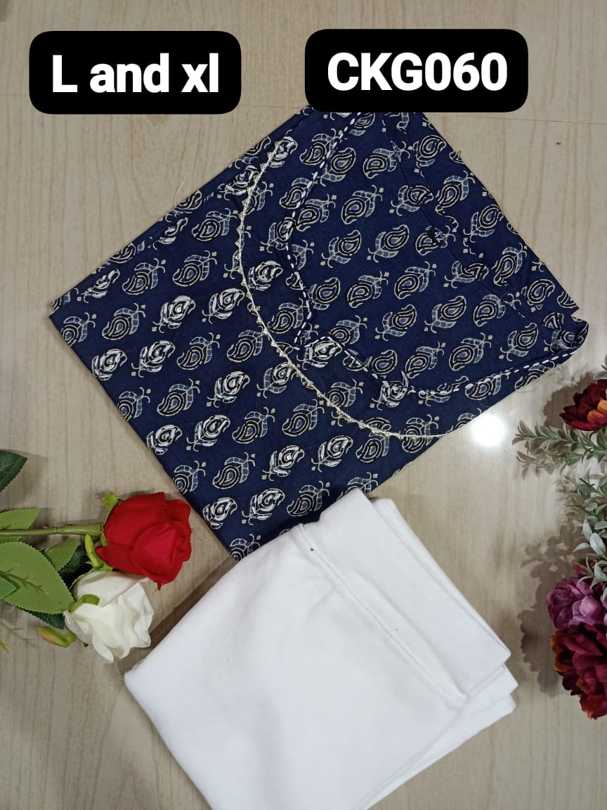 Cotton kurti - CKG060