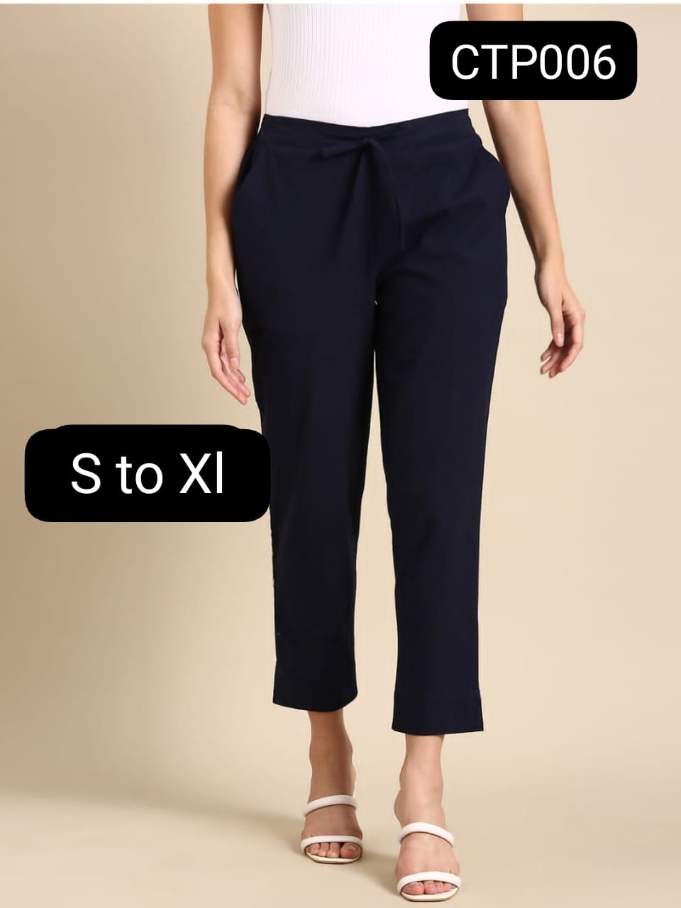 Cotton Cigarette Pant - CTP006