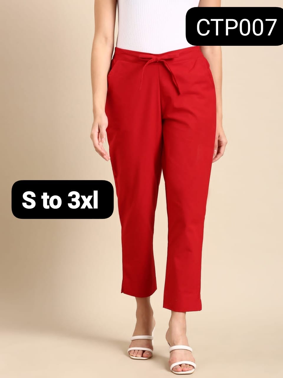 Cotton Cigarette Pant - CTP007