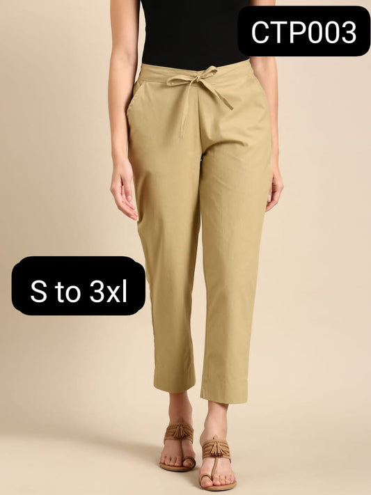 Cotton Cigarette Pant - CTP003