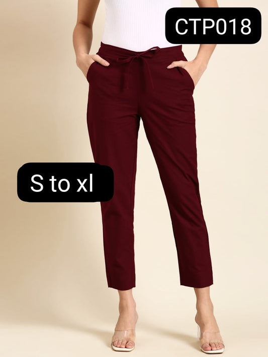 Cotton Cigarette Pant - CTP018