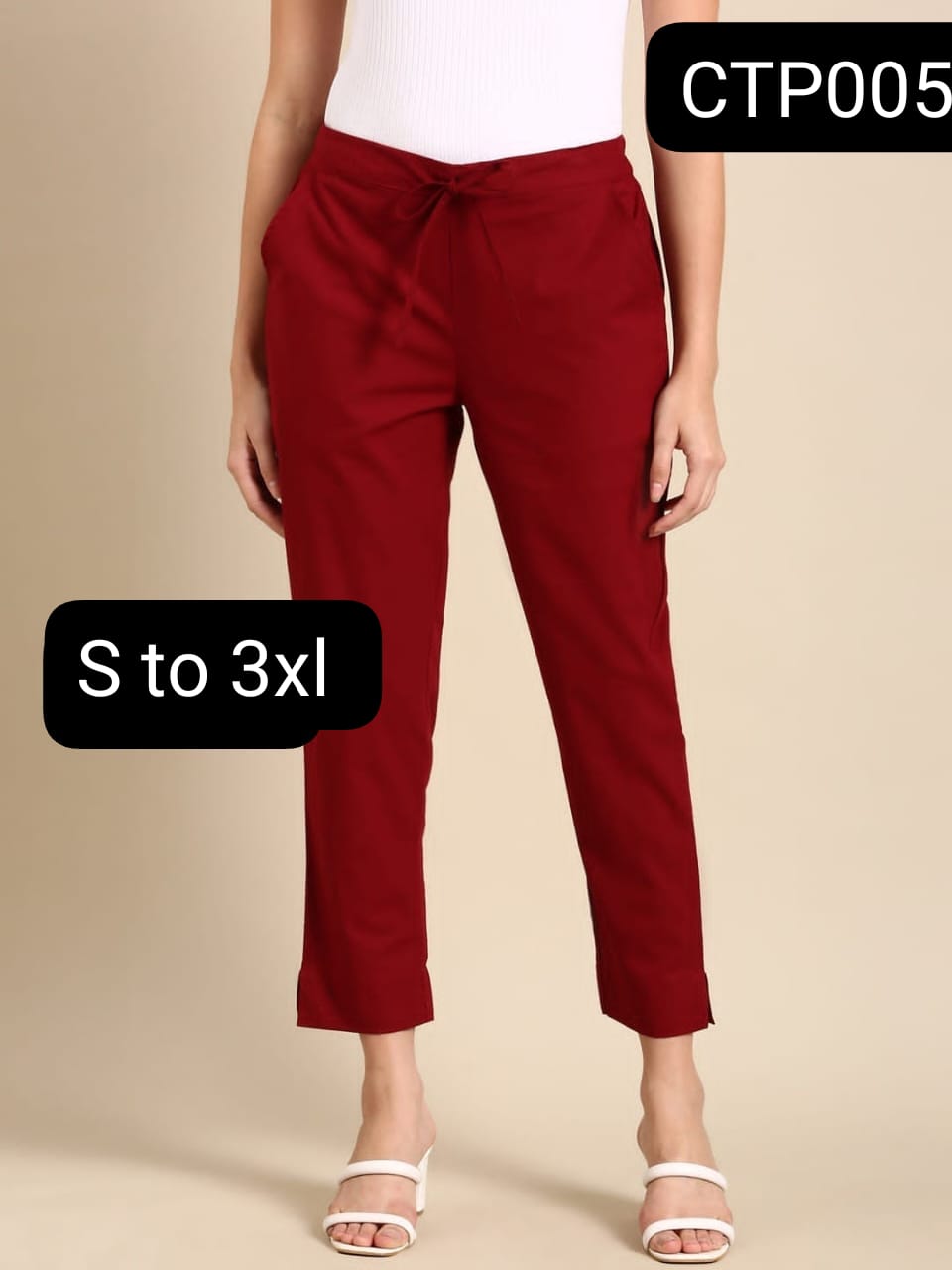 Cotton Cigarette Pant - CTP005