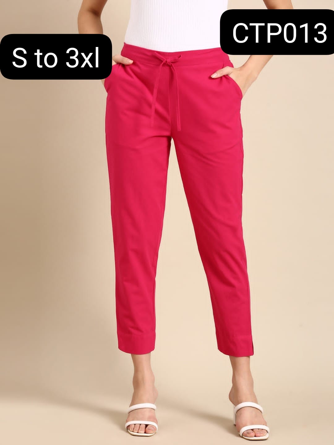 Cotton Cigarette Pant - CTP013