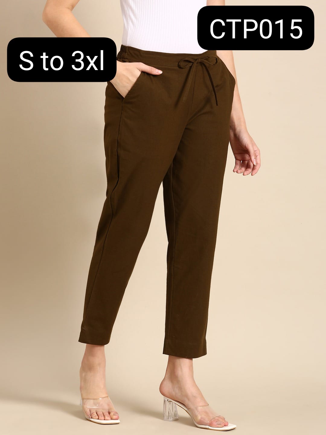 Cotton Cigarette Pant - CTP015