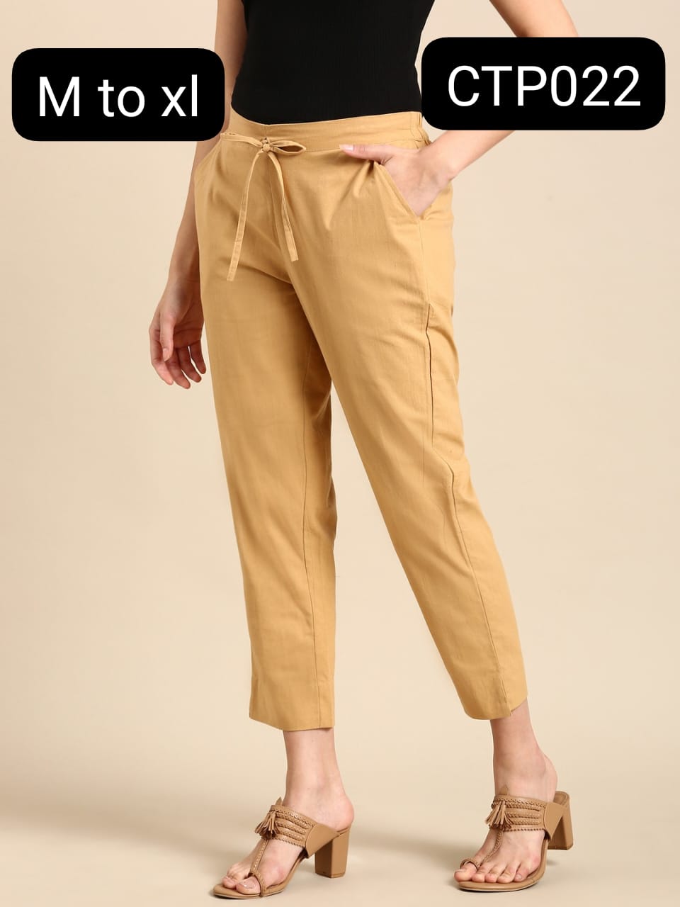 Cotton Cigarette Pant - CTP022