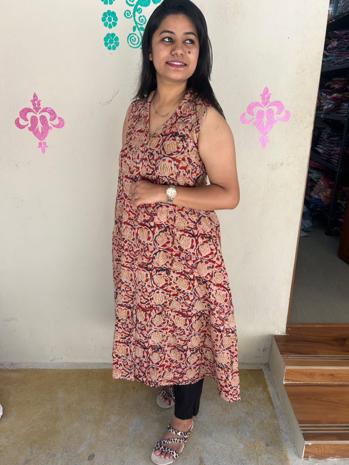 Kalamkari Frock KF01