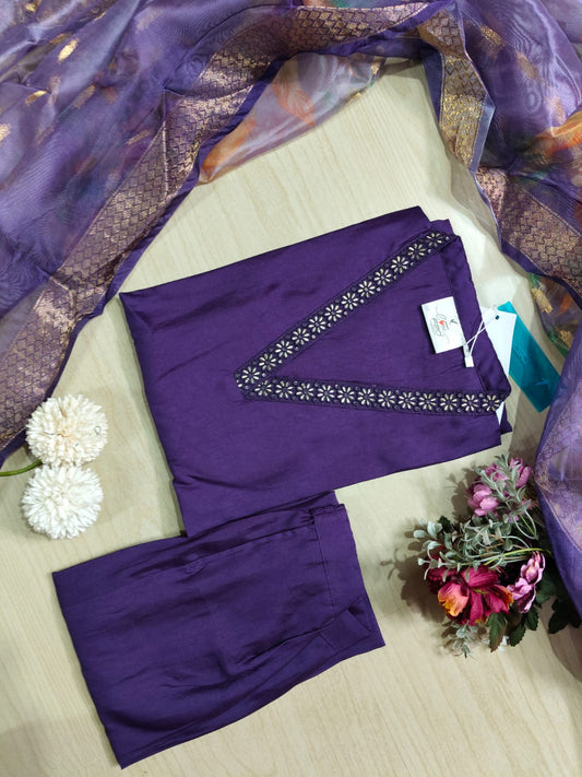 shiny dupatta set SSD01