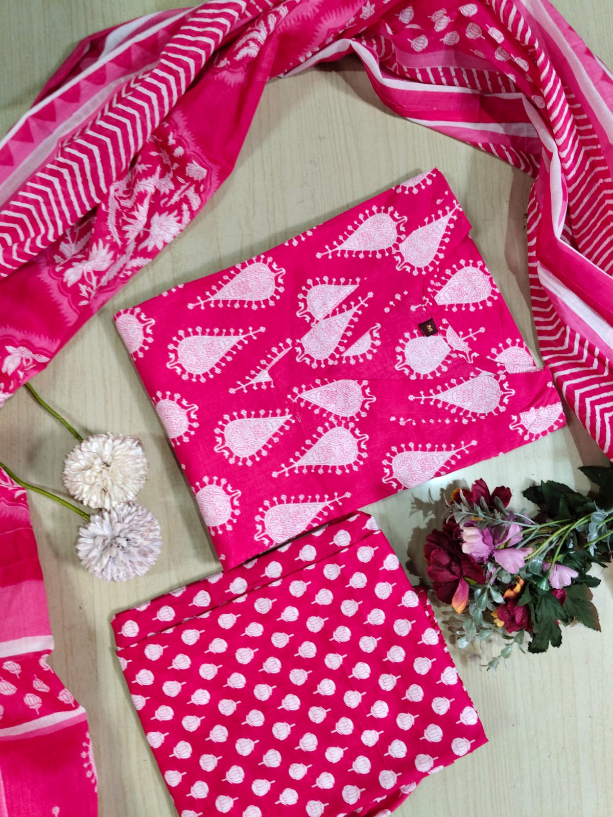 Petals Dupatta Sets - FDS28