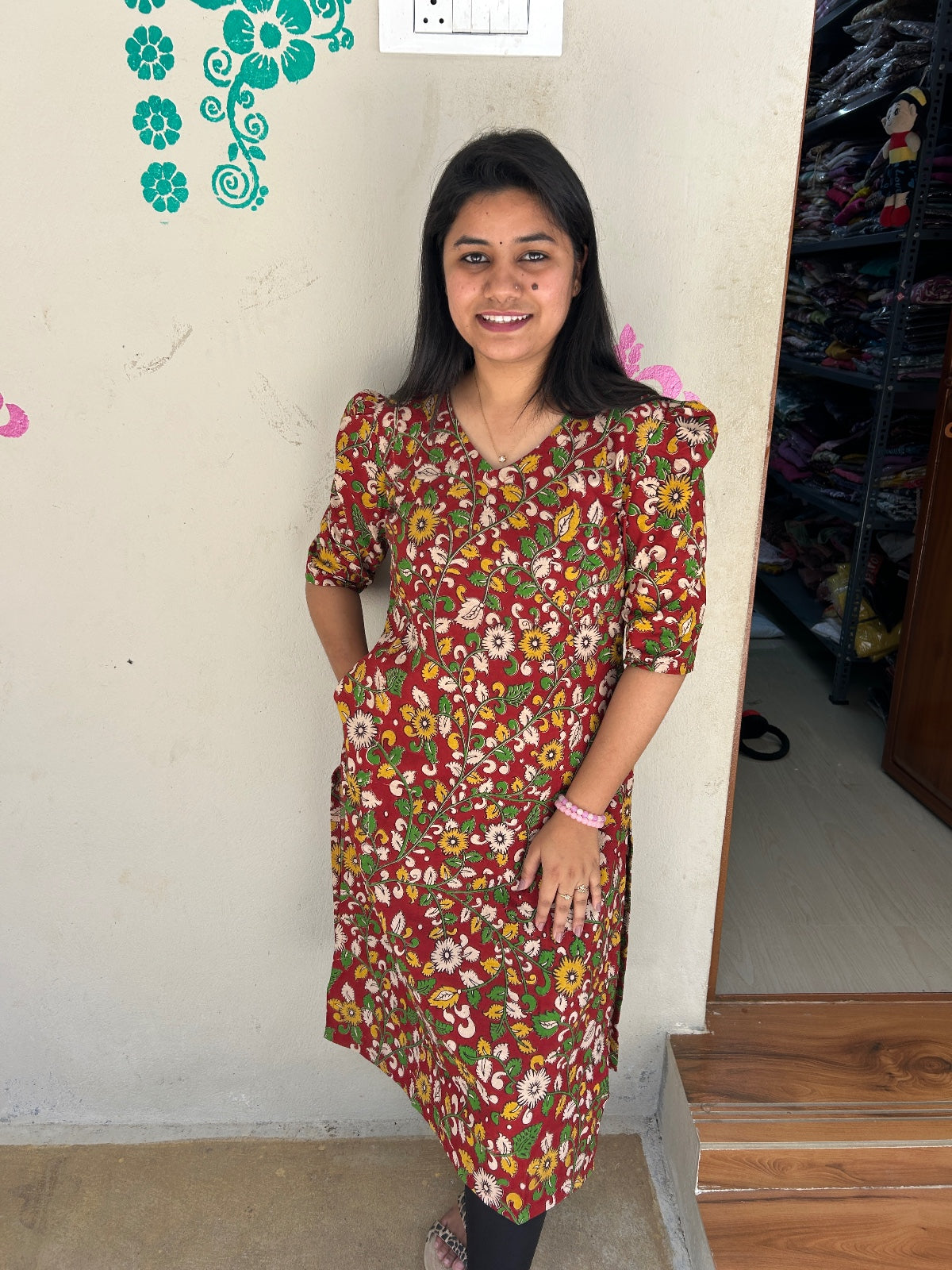Kalamkari Kurtis KK32