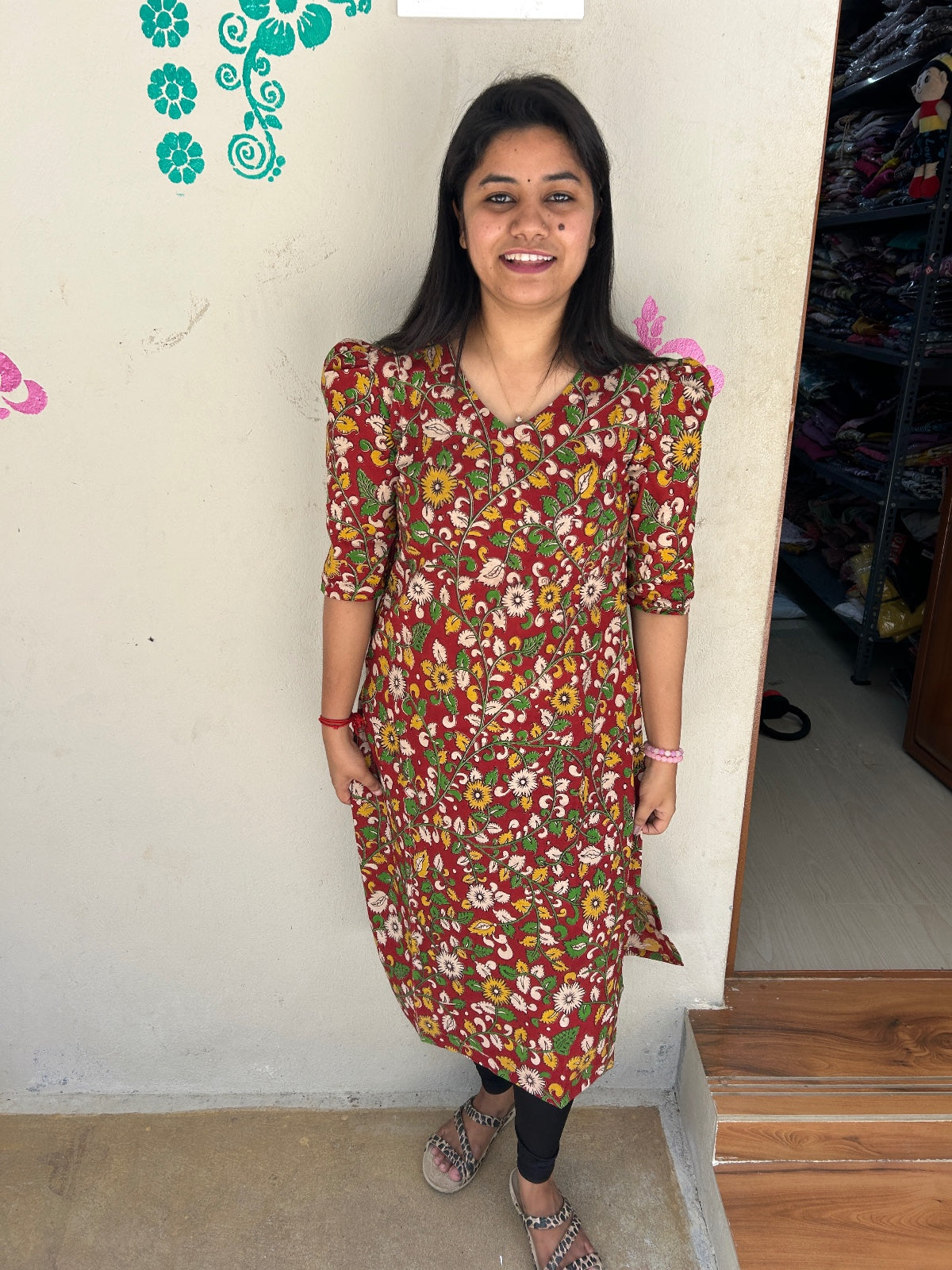 Kalamkari Kurtis KK32