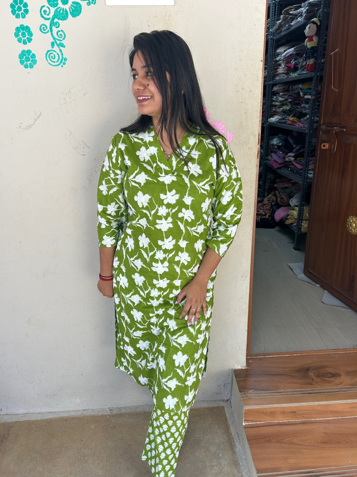 Jaipur Cotton Kurti with Pant - JCK01