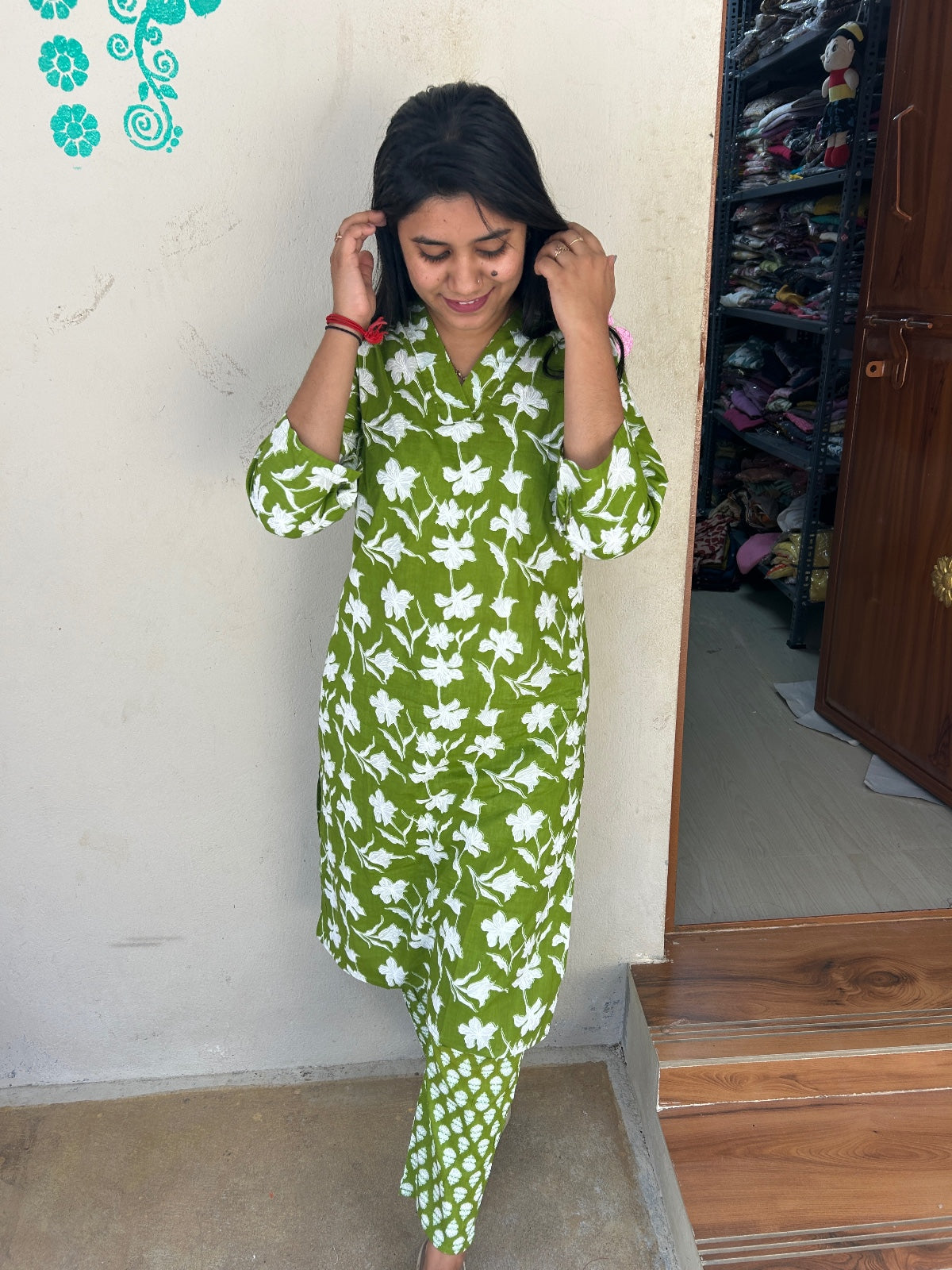 Jaipur Cotton Kurti with Pant - JCK01