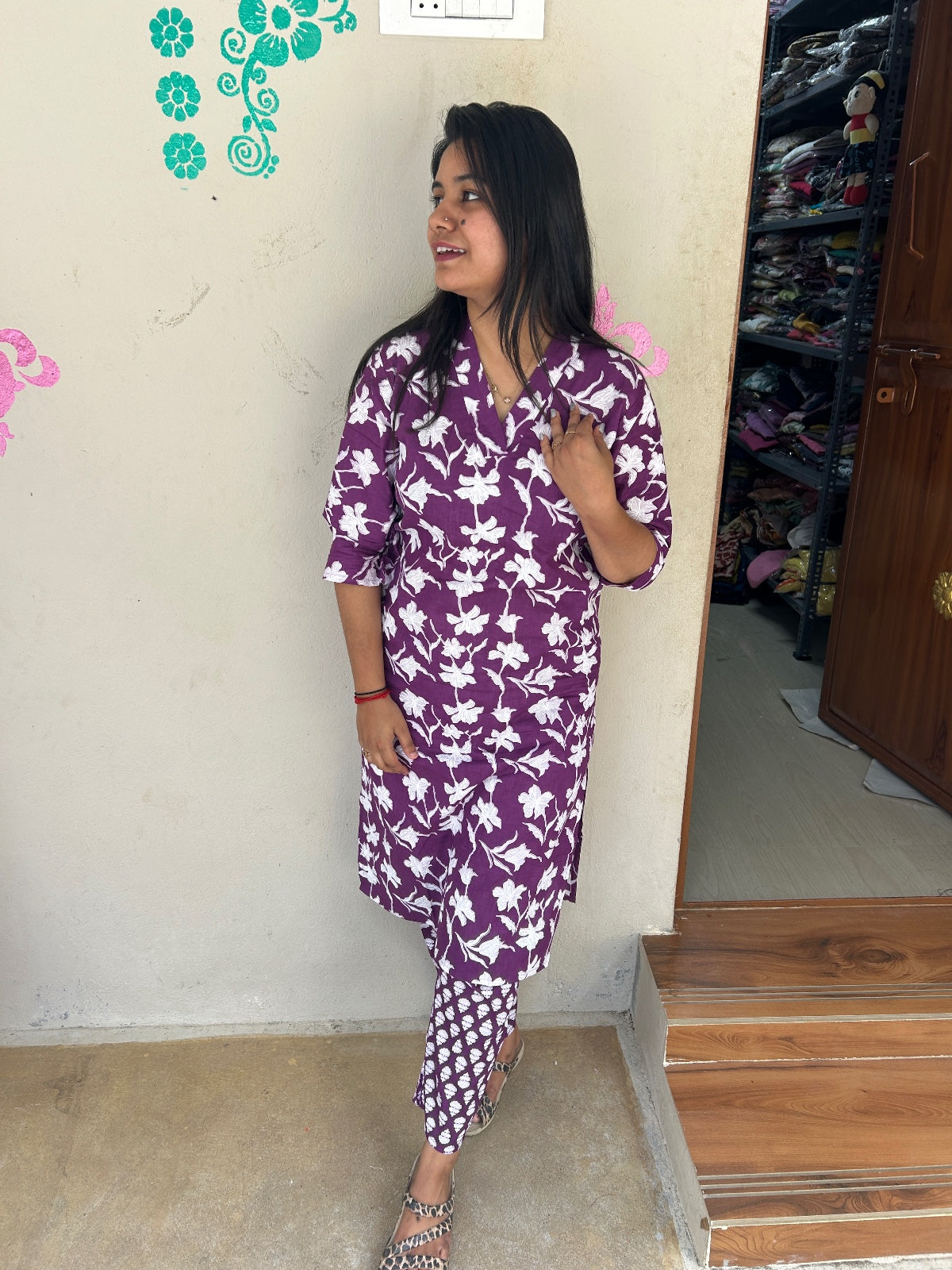 Jaipur Cotton Kurti with Pant - JCK02
