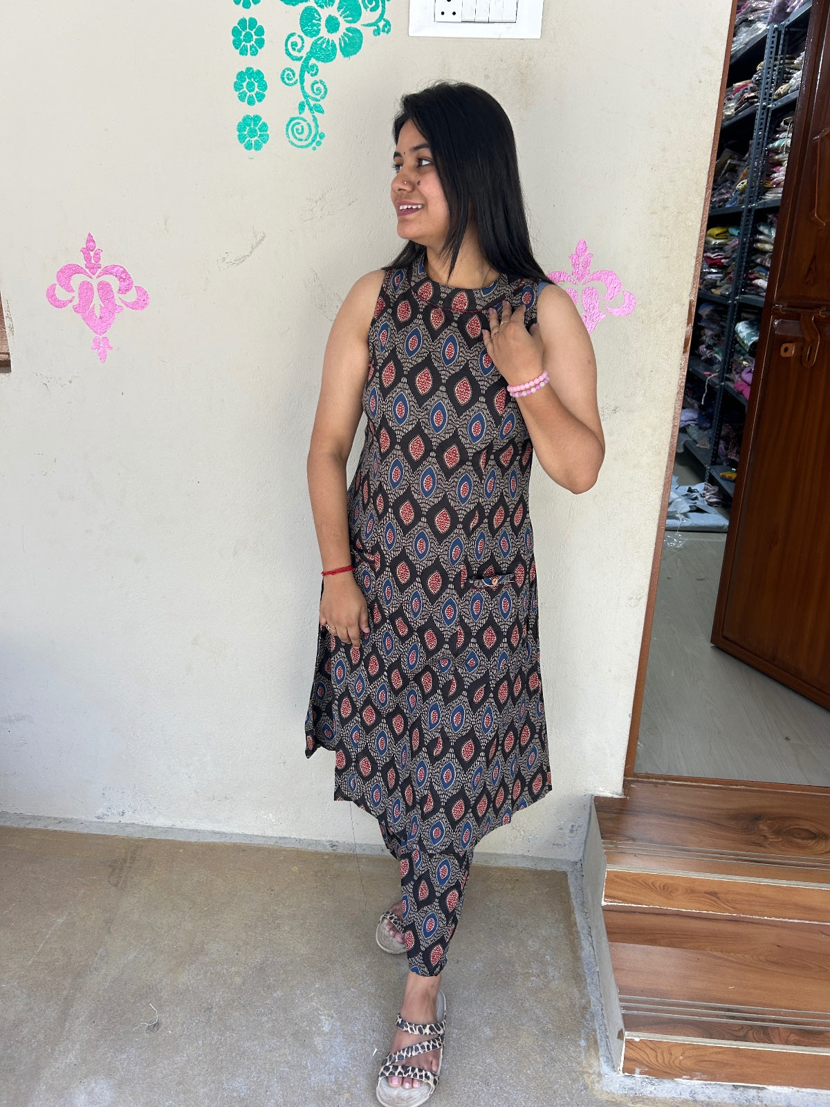 Cotton Kurti With Phant  CKP02