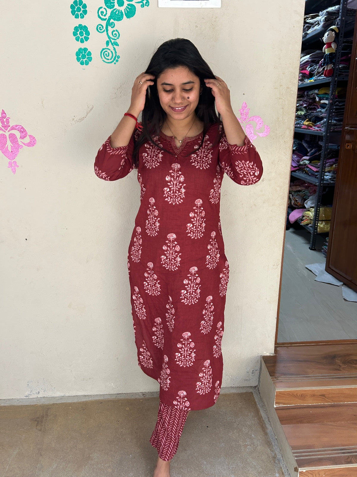 Cotton kurti - PKA18