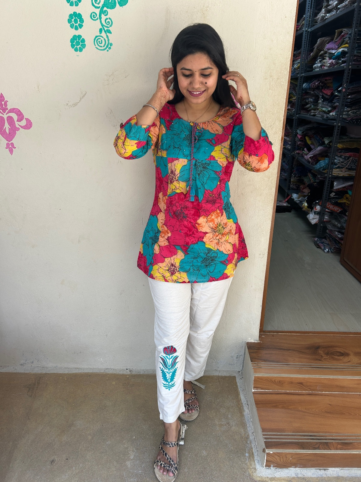 Cotton Co-ord Sets ( night suits )  NSC64 -