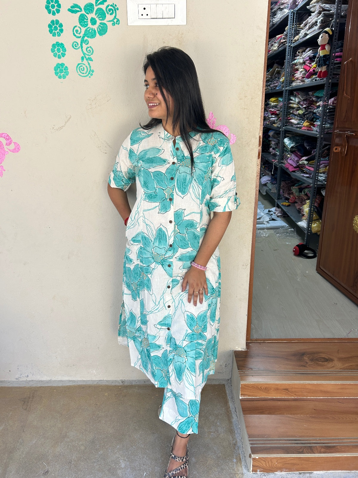 A-Line Cotton Kurti  AL102