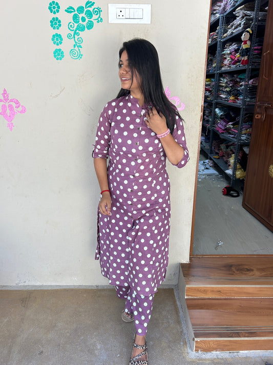 A-Line Cotton Kurti  AL100