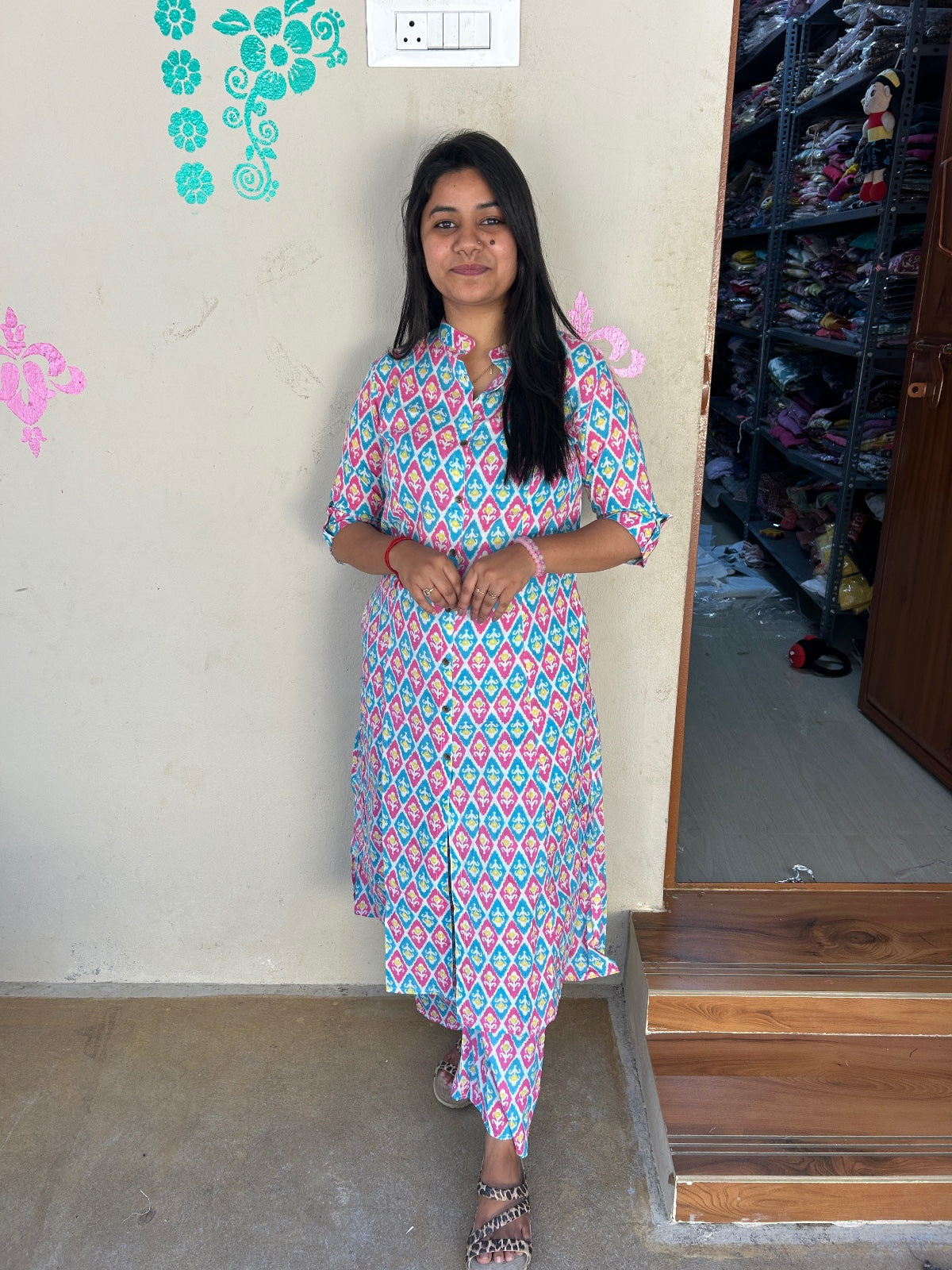 A-Line Cotton Kurti  AL101