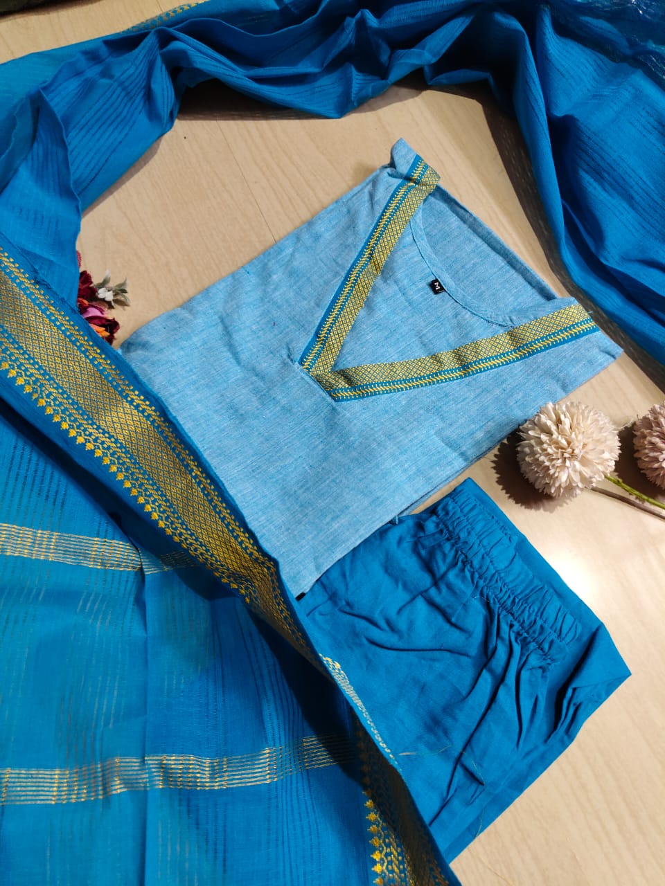 Petals Dupatta Sets - FDS29