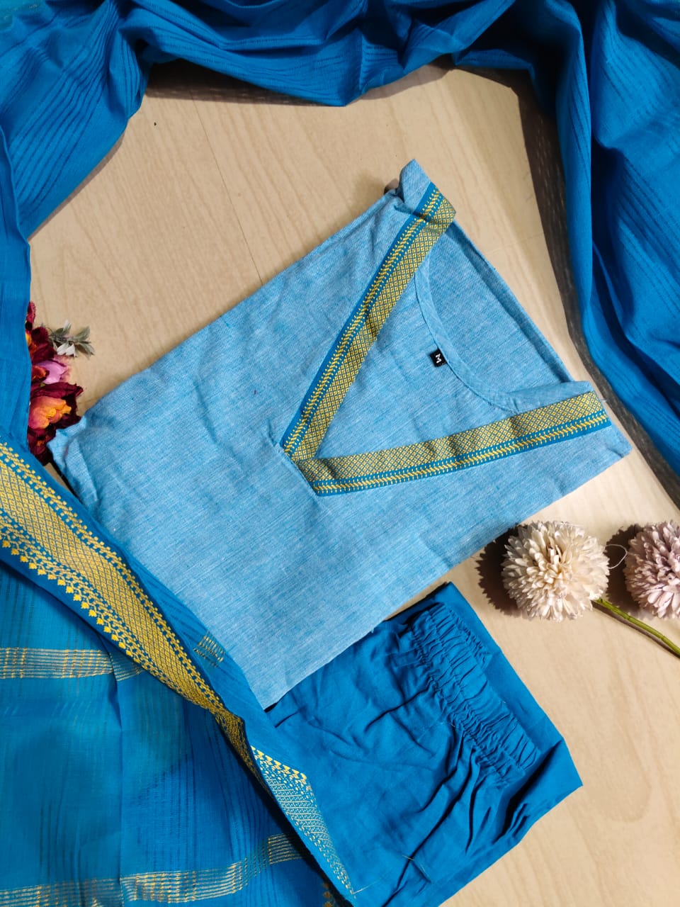 Petals Dupatta Sets - FDS29