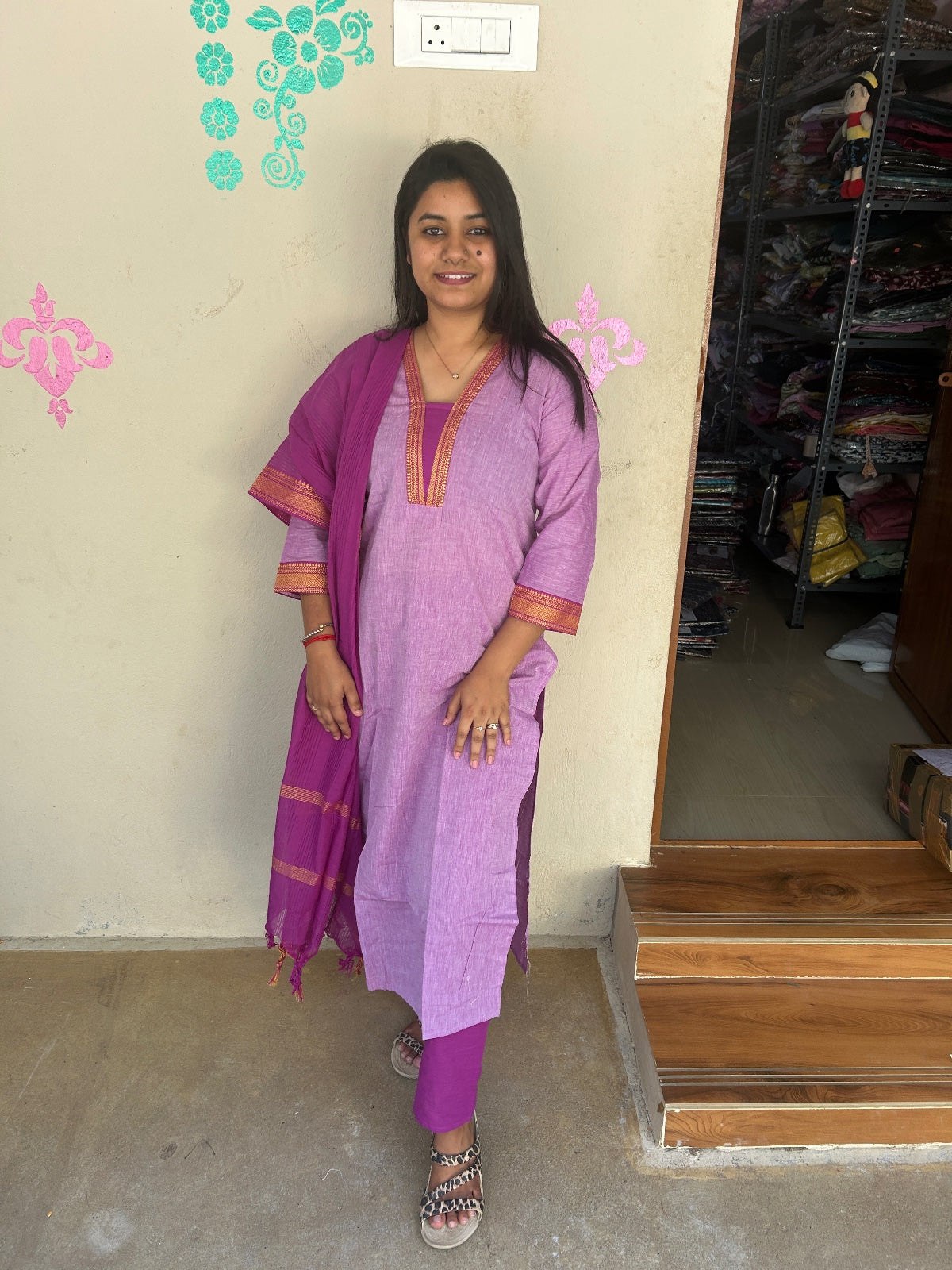 Petals Dupatta Sets - FDS30