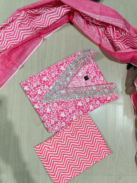 Petals Dupatta Sets - FDS42