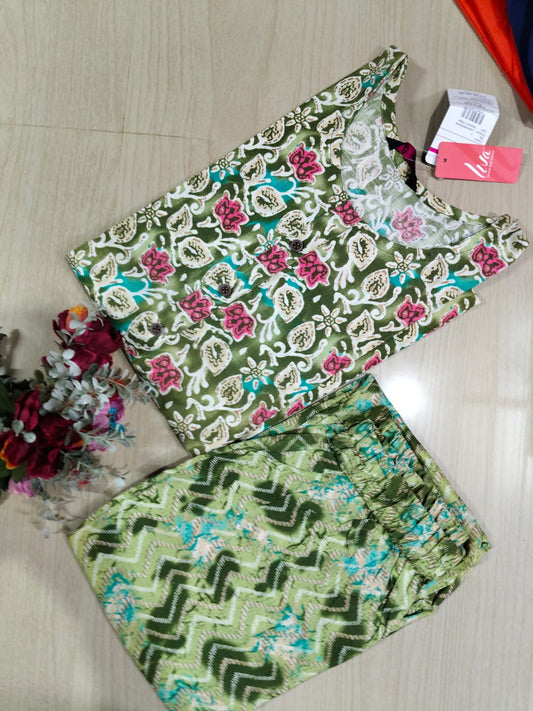 Cotton Capsule Kurti - PK086