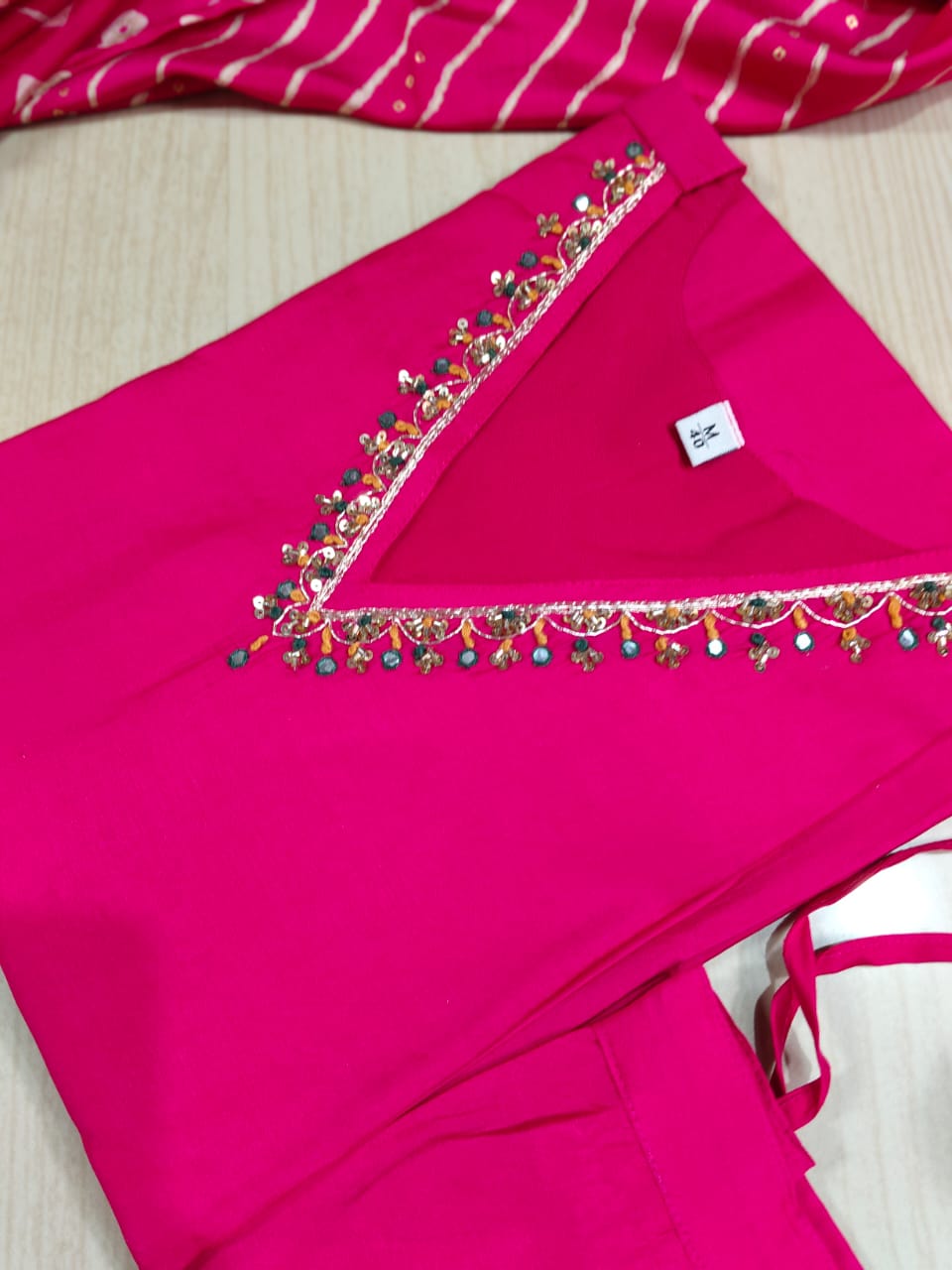 Premium Modal Chanderi Silk Kurti - CSK38
