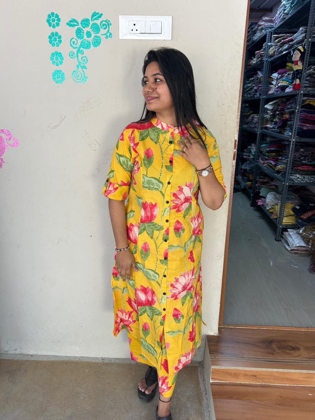A-Line Cotton Kurti  AL128
