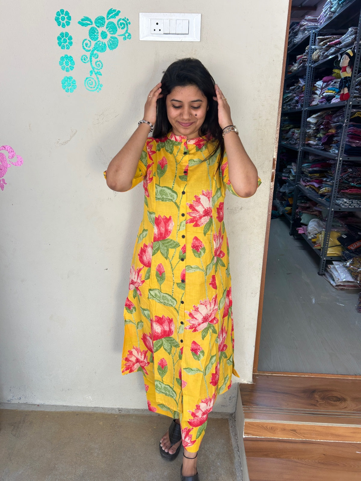 A-Line Cotton Kurti  AL128