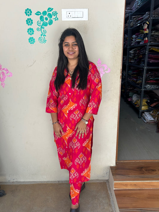 Vertican Silk Kurti - VS27