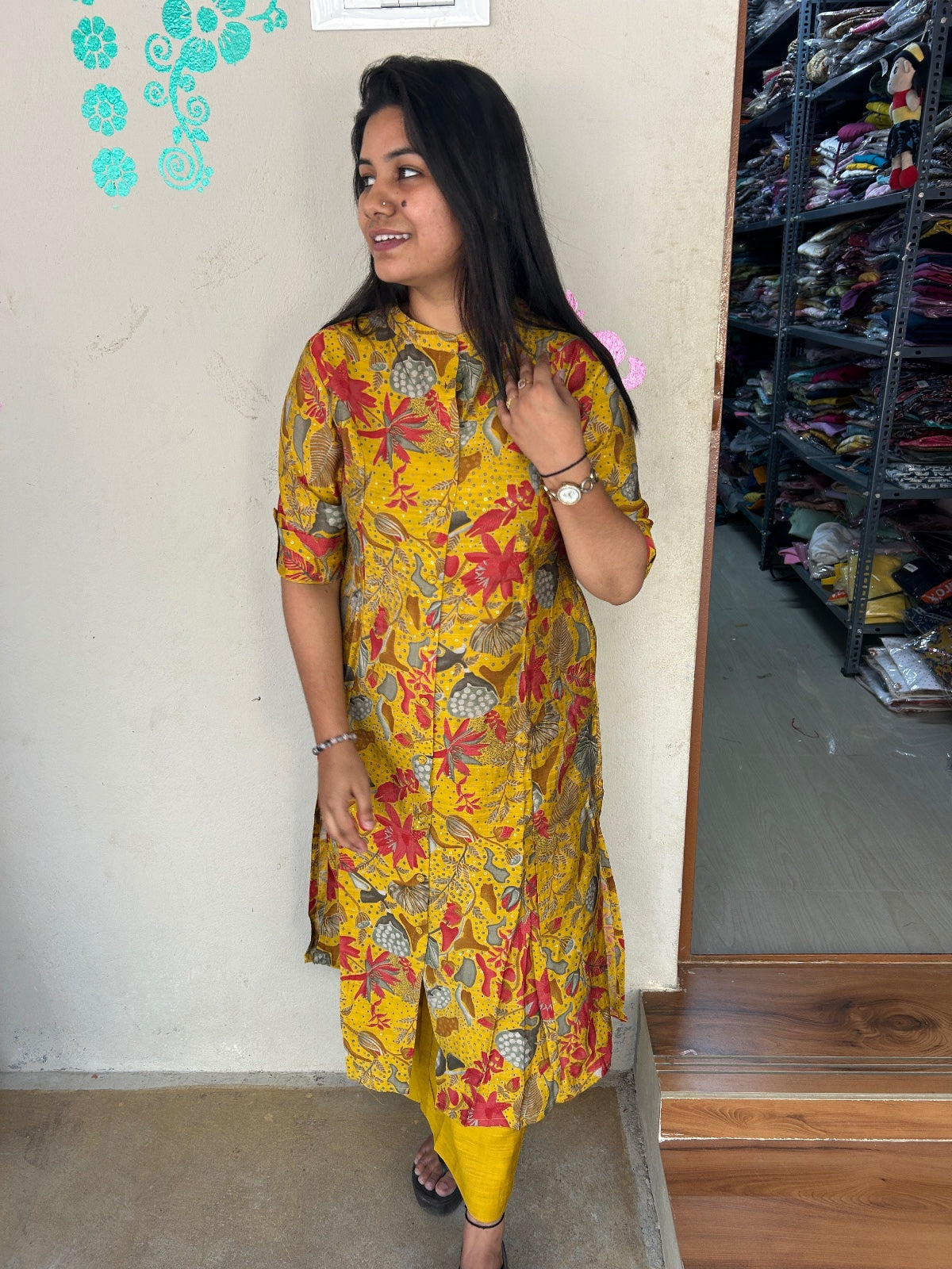 A-Line Cotton Kurti  AL150