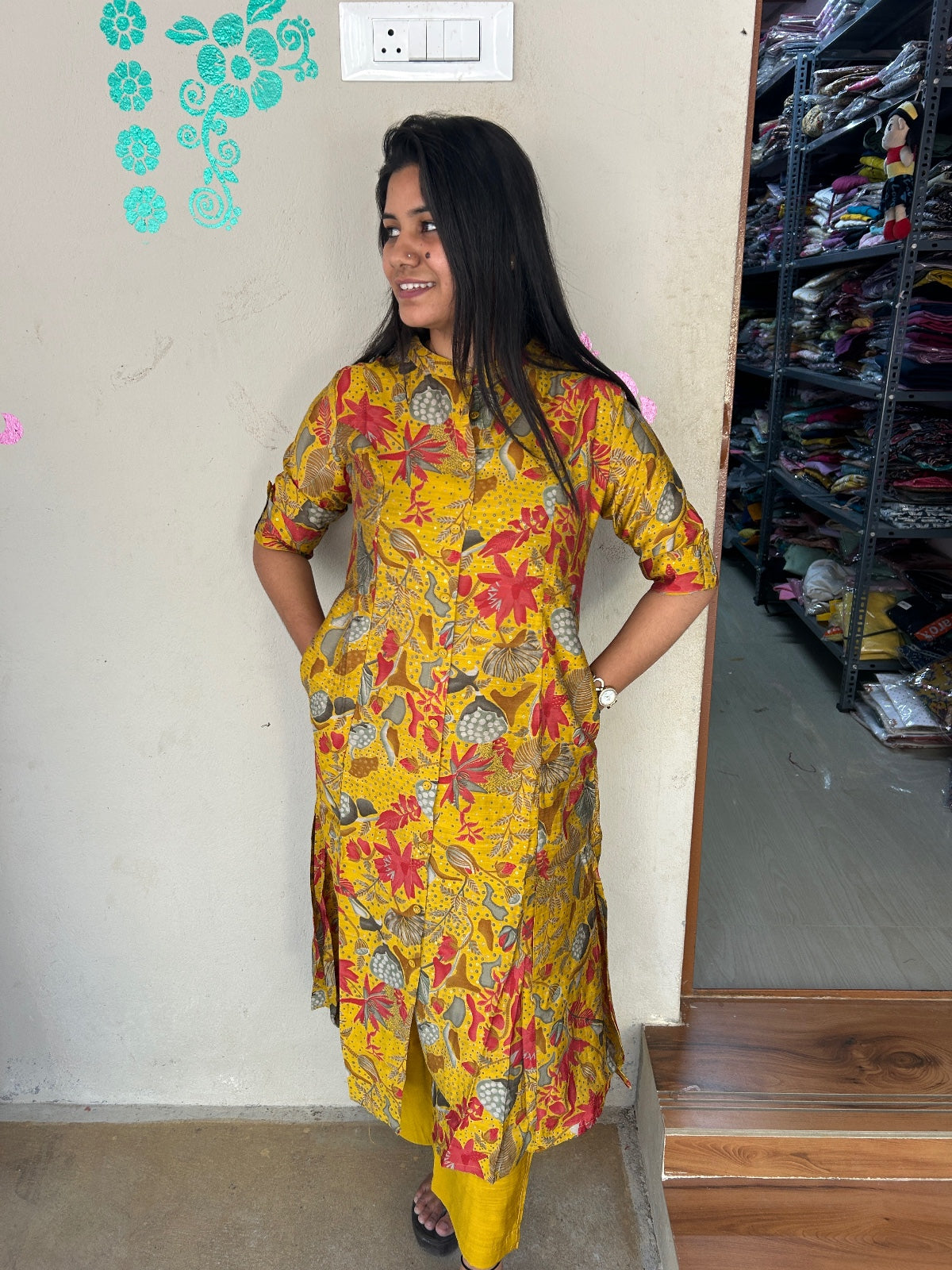 A-Line Cotton Kurti  AL150