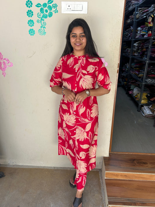 Vertican Silk Kurti - VS41